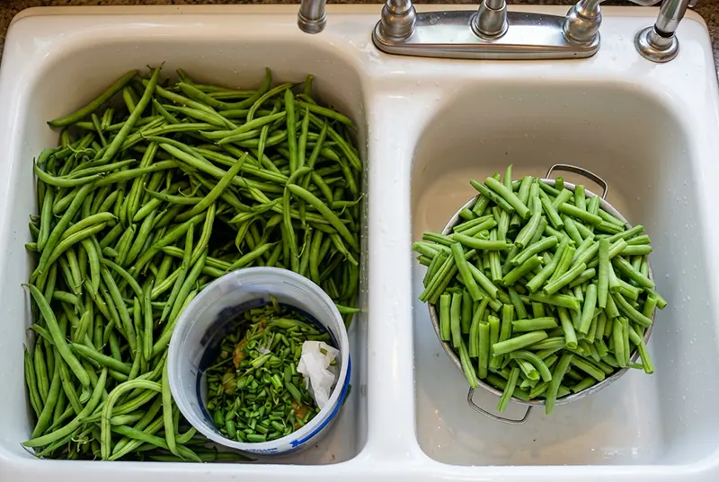 Snapping Green Beans All Afternoon…It’s All Part of the Dream